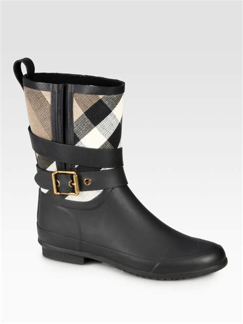 mens burberry rain boots|Burberry rain boots outlet.